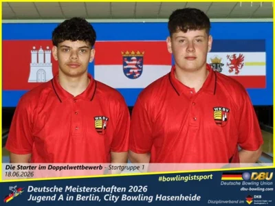 Foto des Albums: Fotoalbum 5: Deutsche Meisterschaften 2026 der Jugend A (U18) in Berlin, City Bowling Hasenheide