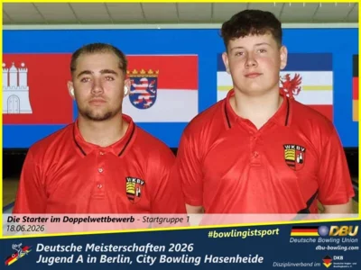 Foto des Albums: Fotoalbum 5: Deutsche Meisterschaften 2026 der Jugend A (U18) in Berlin, City Bowling Hasenheide