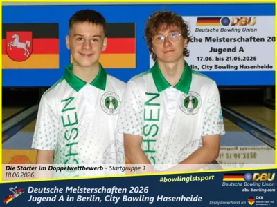 Foto des Albums: Fotoalbum 5: Deutsche Meisterschaften 2026 der Jugend A (U18) in Berlin, City Bowling Hasenheide