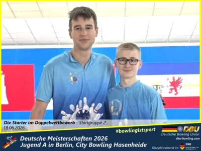 Foto des Albums: Fotoalbum 5: Deutsche Meisterschaften 2026 der Jugend A (U18) in Berlin, City Bowling Hasenheide