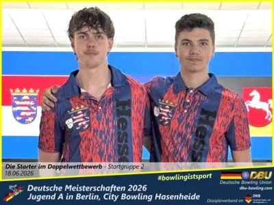 Foto des Albums: Fotoalbum 5: Deutsche Meisterschaften 2026 der Jugend A (U18) in Berlin, City Bowling Hasenheide