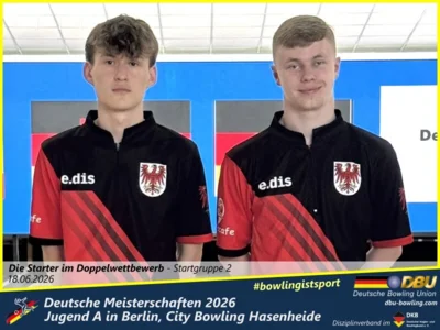 Foto des Albums: Fotoalbum 5: Deutsche Meisterschaften 2026 der Jugend A (U18) in Berlin, City Bowling Hasenheide