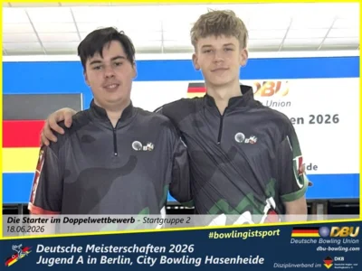 Foto des Albums: Fotoalbum 5: Deutsche Meisterschaften 2026 der Jugend A (U18) in Berlin, City Bowling Hasenheide