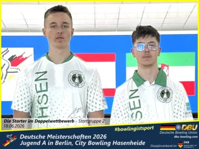 Foto des Albums: Fotoalbum 5: Deutsche Meisterschaften 2026 der Jugend A (U18) in Berlin, City Bowling Hasenheide