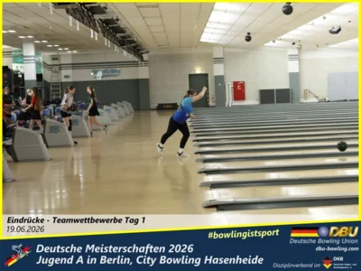 Foto des Albums: Fotoalbum 8: Deutsche Meisterschaften 2026 der Jugend A (U18) in Berlin, City Bowling Hasenheide