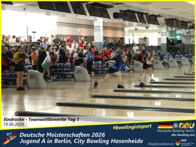 Foto des Albums: Fotoalbum 8: Deutsche Meisterschaften 2026 der Jugend A (U18) in Berlin, City Bowling Hasenheide