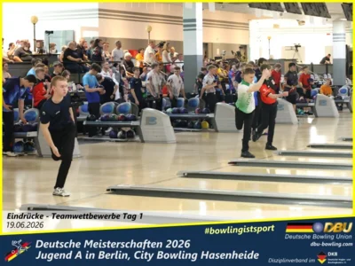 Foto des Albums: Fotoalbum 8: Deutsche Meisterschaften 2026 der Jugend A (U18) in Berlin, City Bowling Hasenheide
