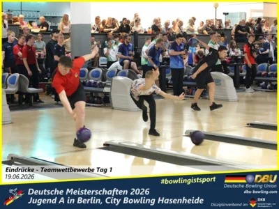 Foto des Albums: Fotoalbum 8: Deutsche Meisterschaften 2026 der Jugend A (U18) in Berlin, City Bowling Hasenheide