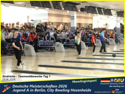 Foto des Albums: Fotoalbum 8: Deutsche Meisterschaften 2026 der Jugend A (U18) in Berlin, City Bowling Hasenheide