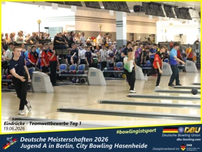 Foto des Albums: Fotoalbum 8: Deutsche Meisterschaften 2026 der Jugend A (U18) in Berlin, City Bowling Hasenheide