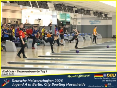 Foto des Albums: Fotoalbum 8: Deutsche Meisterschaften 2026 der Jugend A (U18) in Berlin, City Bowling Hasenheide