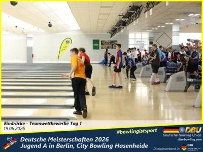 Foto des Albums: Fotoalbum 8: Deutsche Meisterschaften 2026 der Jugend A (U18) in Berlin, City Bowling Hasenheide