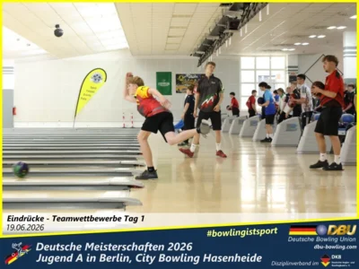 Foto des Albums: Fotoalbum 8: Deutsche Meisterschaften 2026 der Jugend A (U18) in Berlin, City Bowling Hasenheide