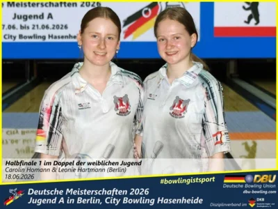Foto des Albums: Fotoalbum 6: Deutsche Meisterschaften 2026 der Jugend A (U18) in Berlin, City Bowling Hasenheide