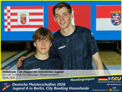 Foto des Albums: Fotoalbum 6: Deutsche Meisterschaften 2026 der Jugend A (U18) in Berlin, City Bowling Hasenheide