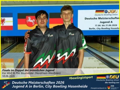 Foto des Albums: Fotoalbum 6: Deutsche Meisterschaften 2026 der Jugend A (U18) in Berlin, City Bowling Hasenheide