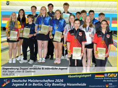 Foto des Albums: Fotoalbum 6: Deutsche Meisterschaften 2026 der Jugend A (U18) in Berlin, City Bowling Hasenheide