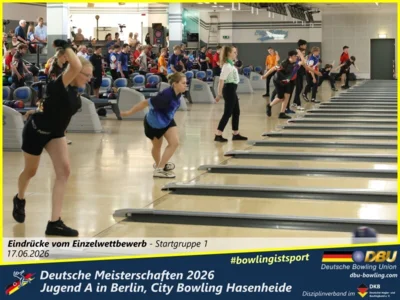 Foto des Albums: Fotoalbum 3: Deutsche Meisterschaften 2026 der Jugend A (U18) in Berlin, City Bowling Hasenheide
