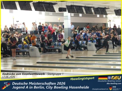 Foto des Albums: Fotoalbum 3: Deutsche Meisterschaften 2026 der Jugend A (U18) in Berlin, City Bowling Hasenheide