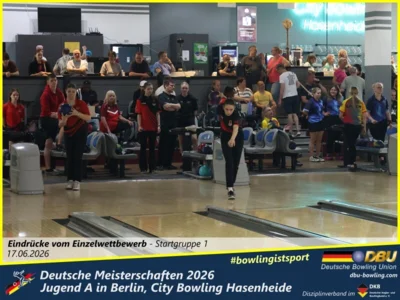 Foto des Albums: Fotoalbum 3: Deutsche Meisterschaften 2026 der Jugend A (U18) in Berlin, City Bowling Hasenheide