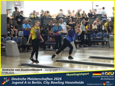 Foto des Albums: Fotoalbum 3: Deutsche Meisterschaften 2026 der Jugend A (U18) in Berlin, City Bowling Hasenheide