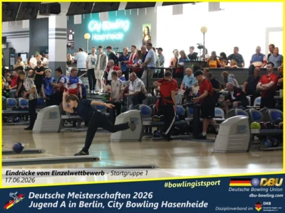 Foto des Albums: Fotoalbum 3: Deutsche Meisterschaften 2026 der Jugend A (U18) in Berlin, City Bowling Hasenheide