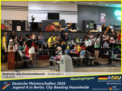 Foto des Albums: Fotoalbum 3: Deutsche Meisterschaften 2026 der Jugend A (U18) in Berlin, City Bowling Hasenheide