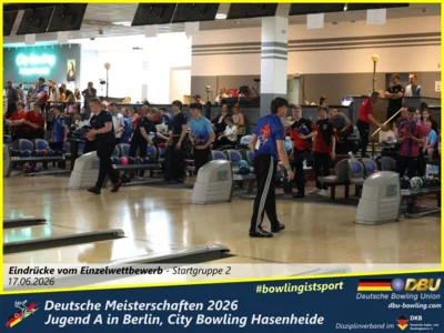 Foto des Albums: Fotoalbum 3: Deutsche Meisterschaften 2026 der Jugend A (U18) in Berlin, City Bowling Hasenheide