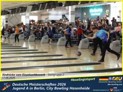 Foto des Albums: Fotoalbum 3: Deutsche Meisterschaften 2026 der Jugend A (U18) in Berlin, City Bowling Hasenheide