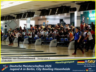 Foto des Albums: Fotoalbum 3: Deutsche Meisterschaften 2026 der Jugend A (U18) in Berlin, City Bowling Hasenheide