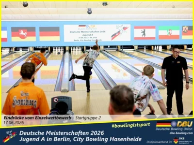 Foto des Albums: Fotoalbum 3: Deutsche Meisterschaften 2026 der Jugend A (U18) in Berlin, City Bowling Hasenheide