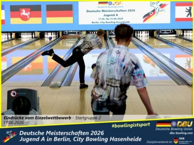 Foto des Albums: Fotoalbum 3: Deutsche Meisterschaften 2026 der Jugend A (U18) in Berlin, City Bowling Hasenheide