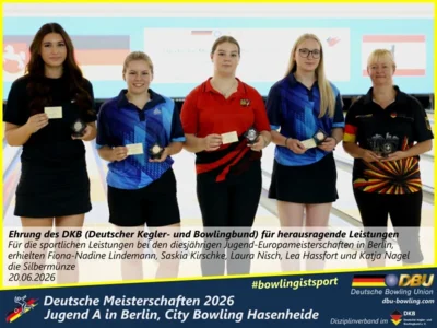 Foto des Albums: Fotoalbum 9: Deutsche Meisterschaften 2026 der Jugend A (U18) in Berlin, City Bowling Hasenheide
