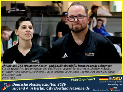 Foto des Albums: Fotoalbum 9: Deutsche Meisterschaften 2026 der Jugend A (U18) in Berlin, City Bowling Hasenheide