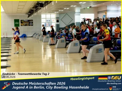 Foto des Albums: Fotoalbum 10: Deutsche Meisterschaften 2026 der Jugend A (U18) in Berlin, City Bowling Hasenheide