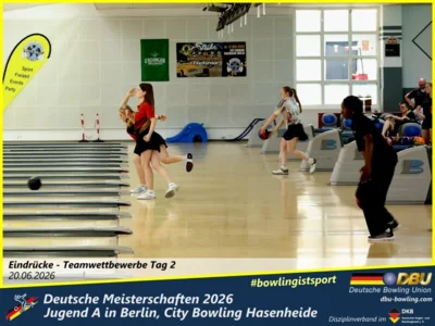 Foto des Albums: Fotoalbum 10: Deutsche Meisterschaften 2026 der Jugend A (U18) in Berlin, City Bowling Hasenheide