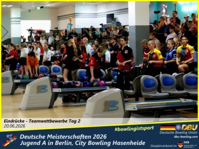 Foto des Albums: Fotoalbum 10: Deutsche Meisterschaften 2026 der Jugend A (U18) in Berlin, City Bowling Hasenheide