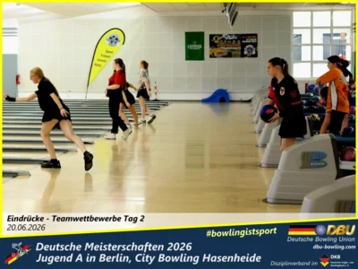 Foto des Albums: Fotoalbum 10: Deutsche Meisterschaften 2026 der Jugend A (U18) in Berlin, City Bowling Hasenheide
