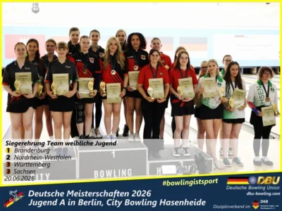 Foto des Albums: Fotoalbum 11: Deutsche Meisterschaften 2026 der Jugend A (U18) in Berlin, City Bowling Hasenheide
