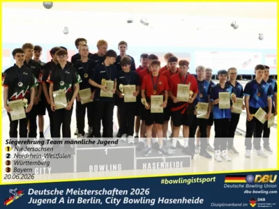 Foto des Albums: Fotoalbum 11: Deutsche Meisterschaften 2026 der Jugend A (U18) in Berlin, City Bowling Hasenheide