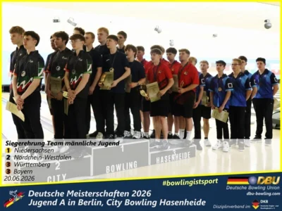 Foto des Albums: Fotoalbum 11: Deutsche Meisterschaften 2026 der Jugend A (U18) in Berlin, City Bowling Hasenheide