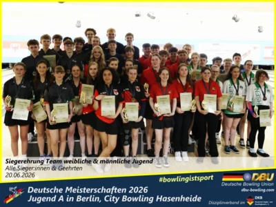 Foto des Albums: Fotoalbum 11: Deutsche Meisterschaften 2026 der Jugend A (U18) in Berlin, City Bowling Hasenheide