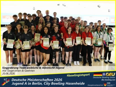 Foto des Albums: Fotoalbum 11: Deutsche Meisterschaften 2026 der Jugend A (U18) in Berlin, City Bowling Hasenheide