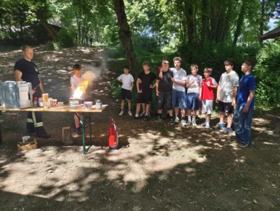 Foto des Albums: Brandschutzausbildung im Ernst Abbe Gymansium