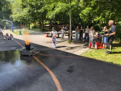 Foto des Albums: Brandschutzausbildung im Ernst Abbe Gymansium