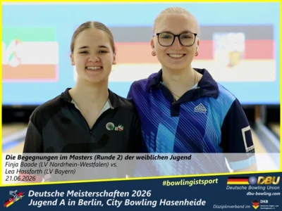Foto des Albums: Fotoalbum 12: Deutsche Meisterschaften 2026 der Jugend A (U18) in Berlin, City Bowling Hasenheide