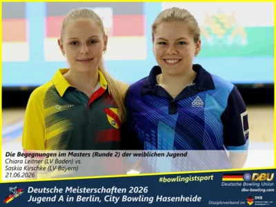 Foto des Albums: Fotoalbum 12: Deutsche Meisterschaften 2026 der Jugend A (U18) in Berlin, City Bowling Hasenheide