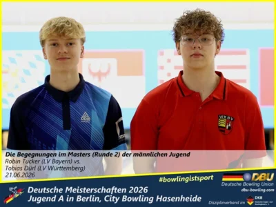 Foto des Albums: Fotoalbum 12: Deutsche Meisterschaften 2026 der Jugend A (U18) in Berlin, City Bowling Hasenheide