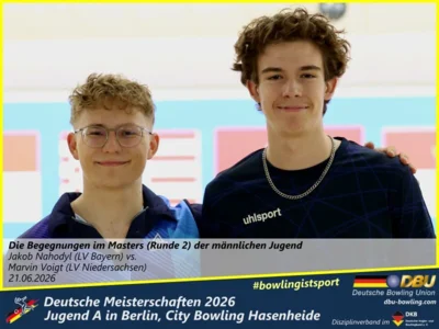 Foto des Albums: Fotoalbum 12: Deutsche Meisterschaften 2026 der Jugend A (U18) in Berlin, City Bowling Hasenheide