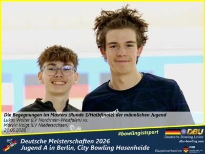 Foto des Albums: Fotoalbum 12: Deutsche Meisterschaften 2026 der Jugend A (U18) in Berlin, City Bowling Hasenheide